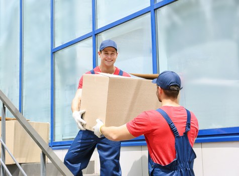 Careful packing and furniture protection during a house removal