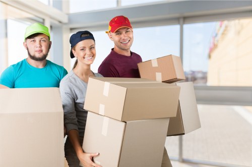 Removal van for local moving service in Maze Hill